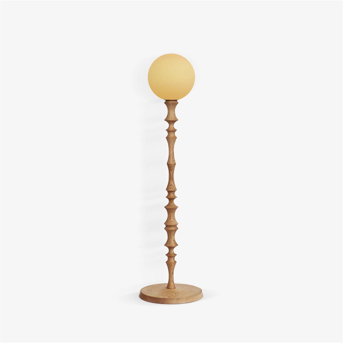 Spire Elegant Wood Floor Lamp - Letslighting