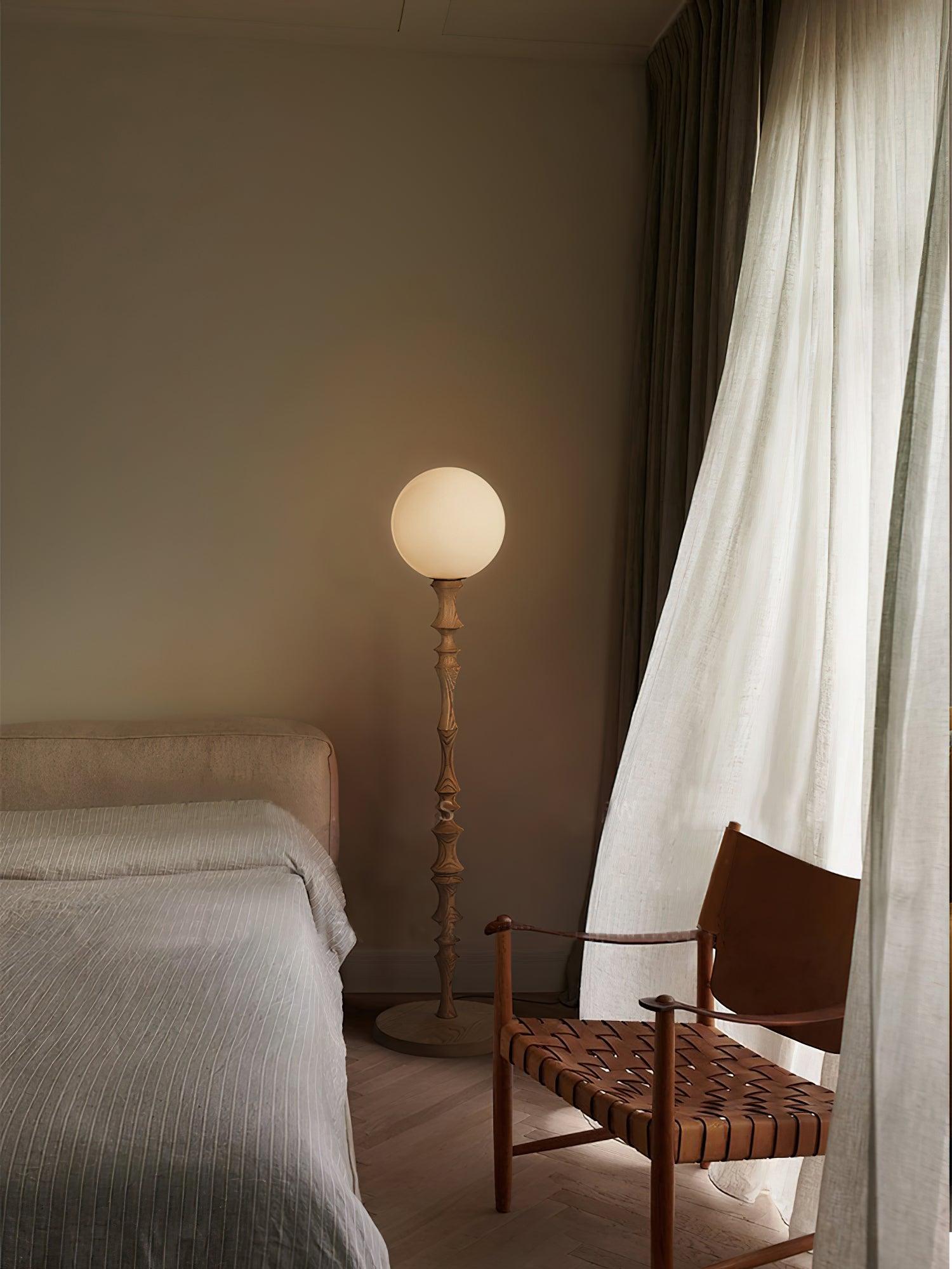 Spire Elegant Wood Floor Lamp - Letslighting