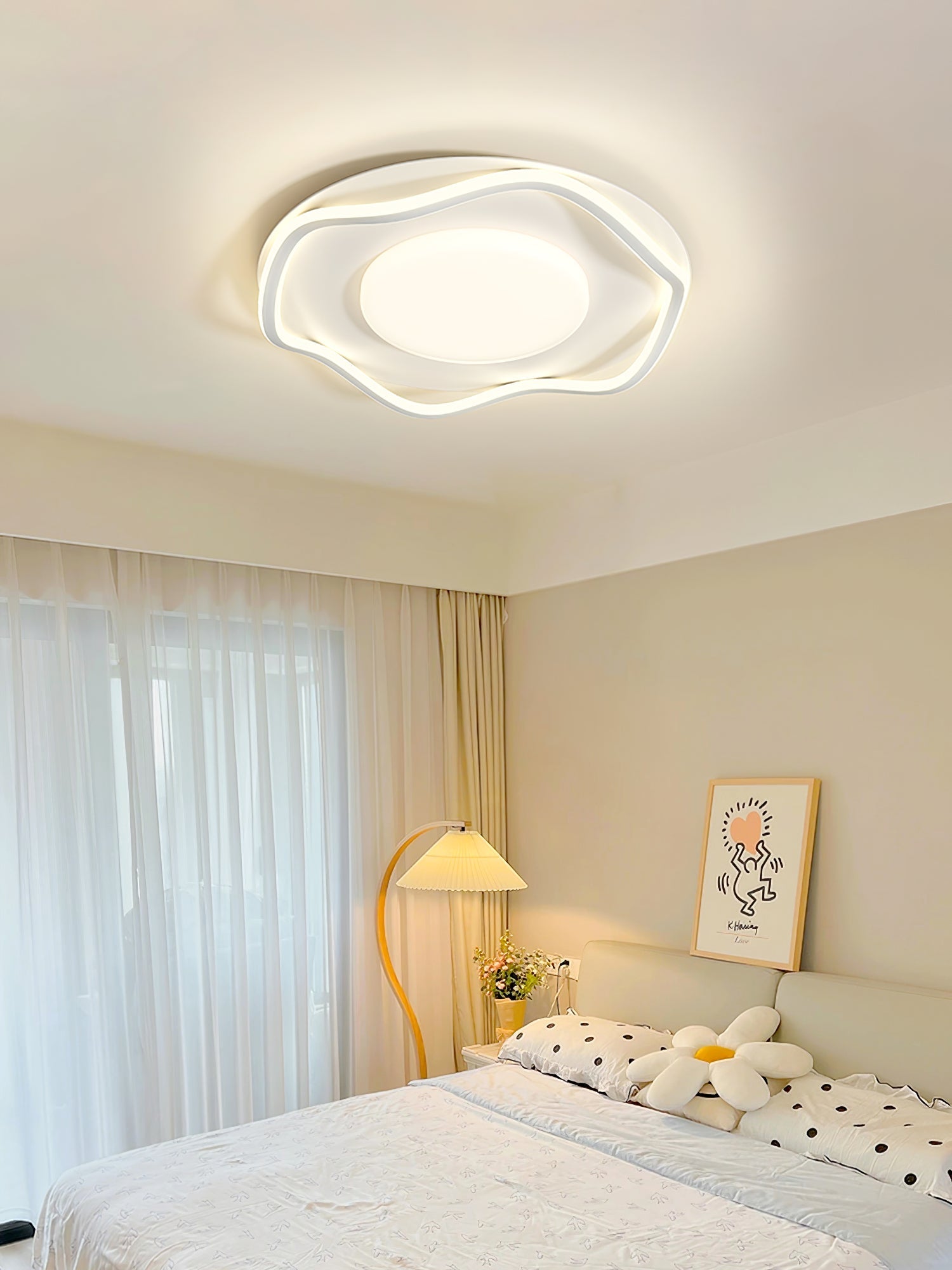 Elvenos Minimalist Cloud Shape Ceiling Lamp - Letslighting