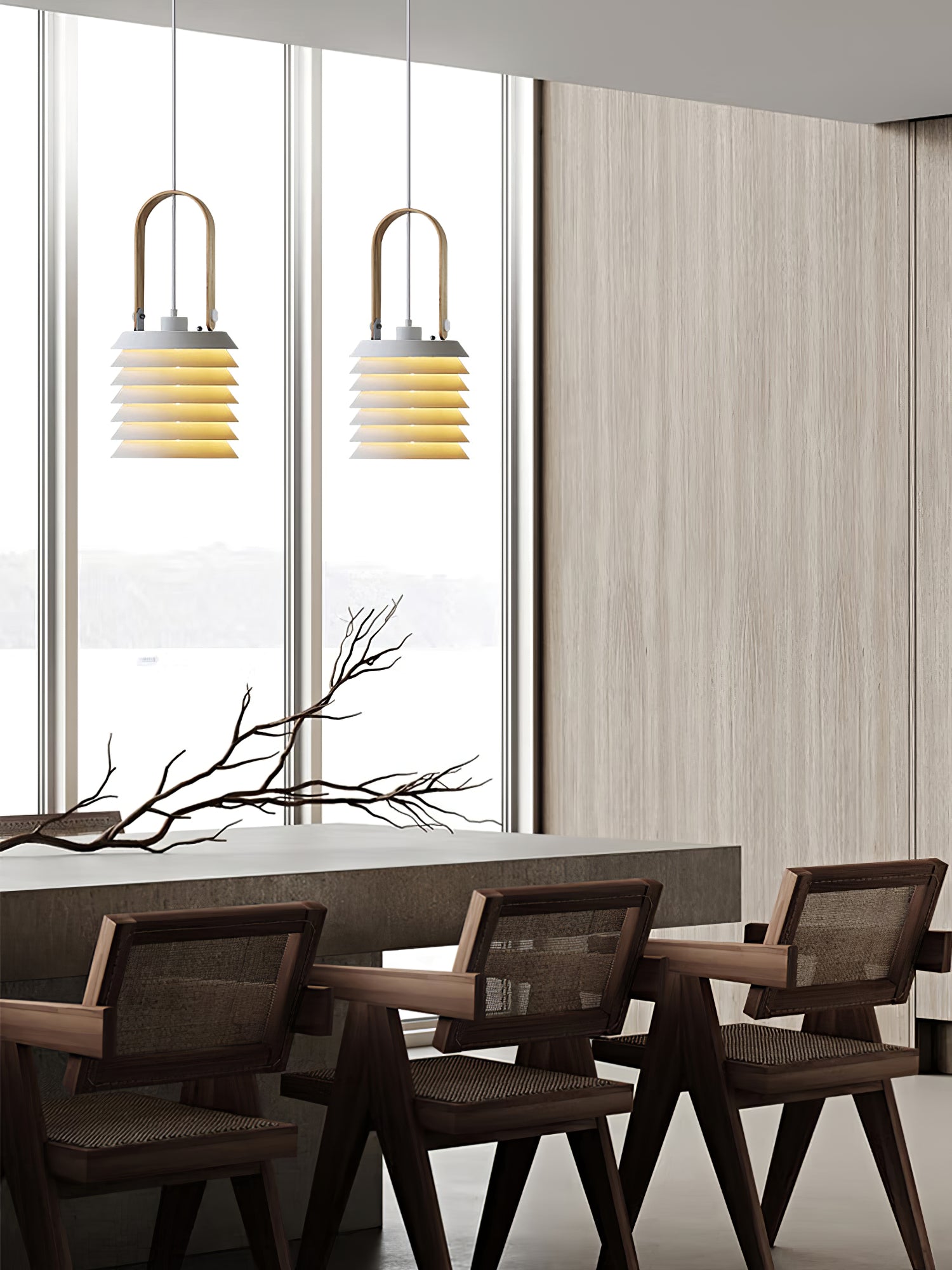 Eurtalia Minimalist Art Lantern Pendant Lamp - Letslighting