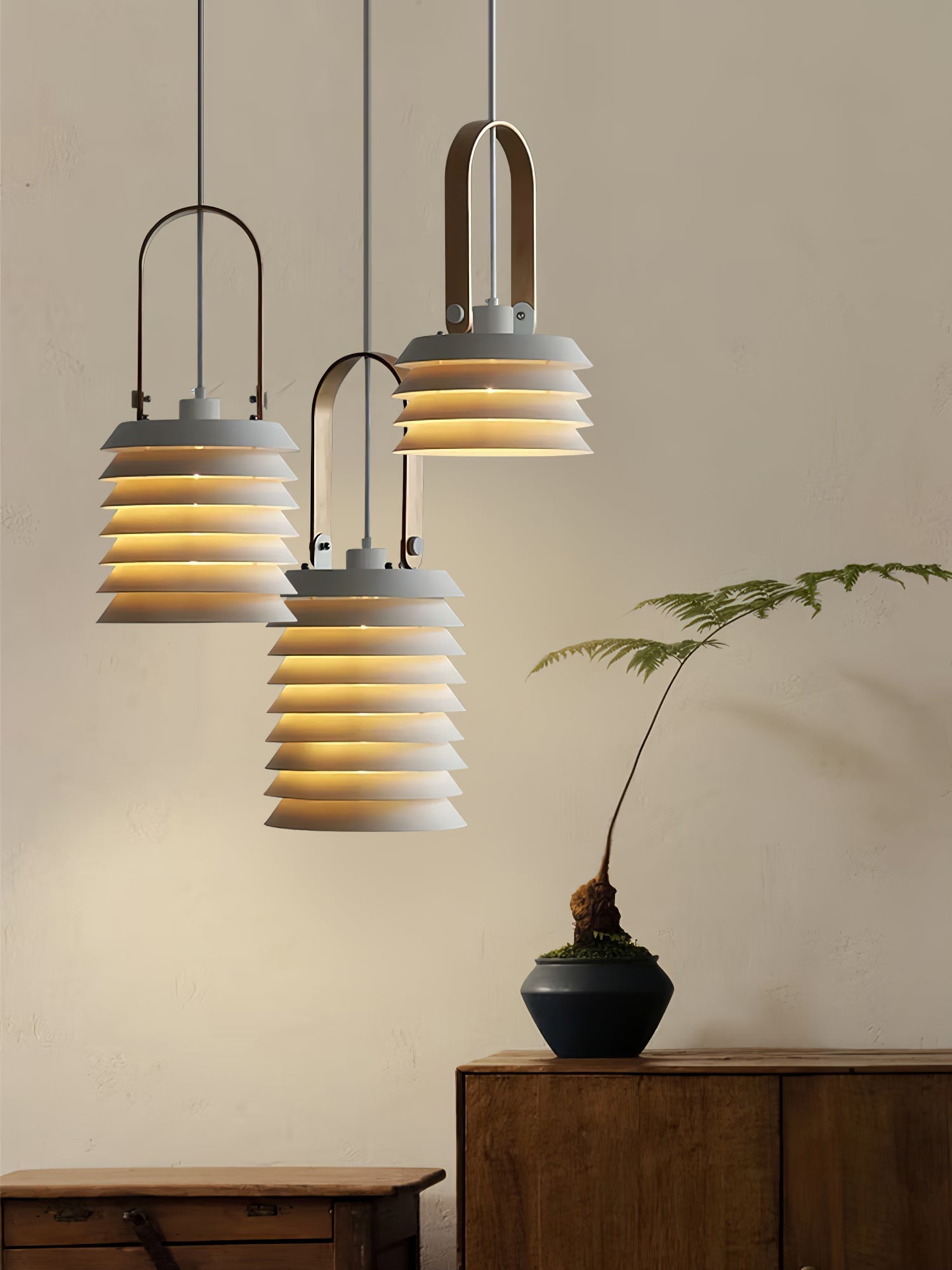 Eurtalia Minimalist Art Lantern Pendant Lamp - Letslighting