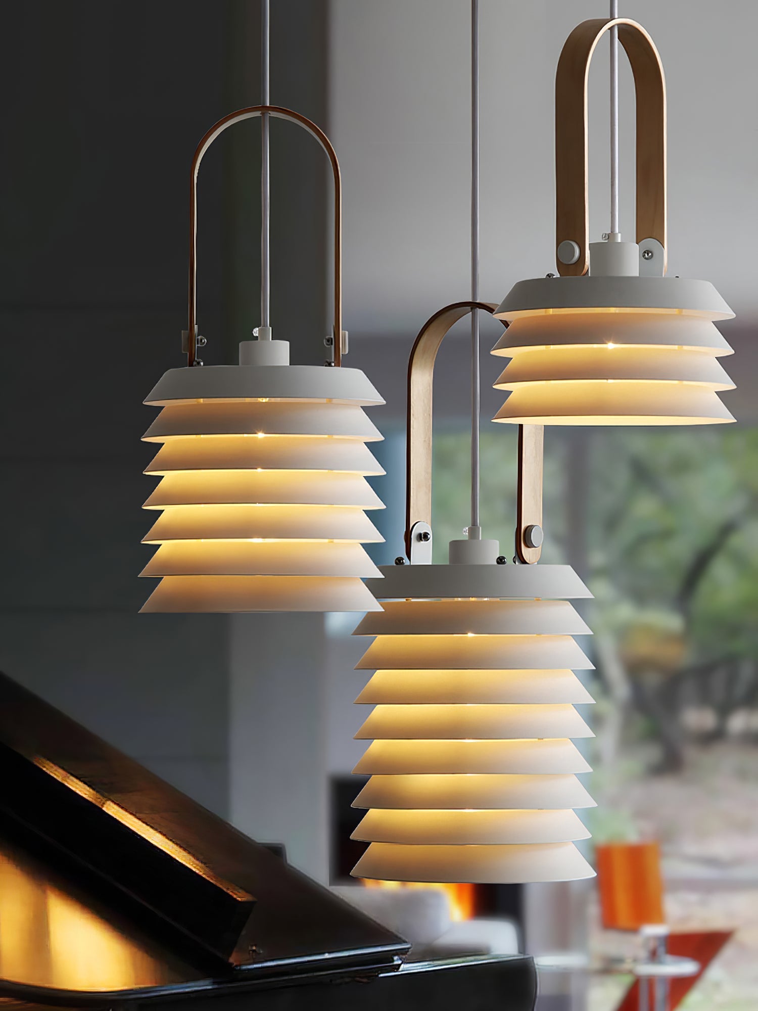 Eurtalia Minimalist Art Lantern Pendant Lamp - Letslighting