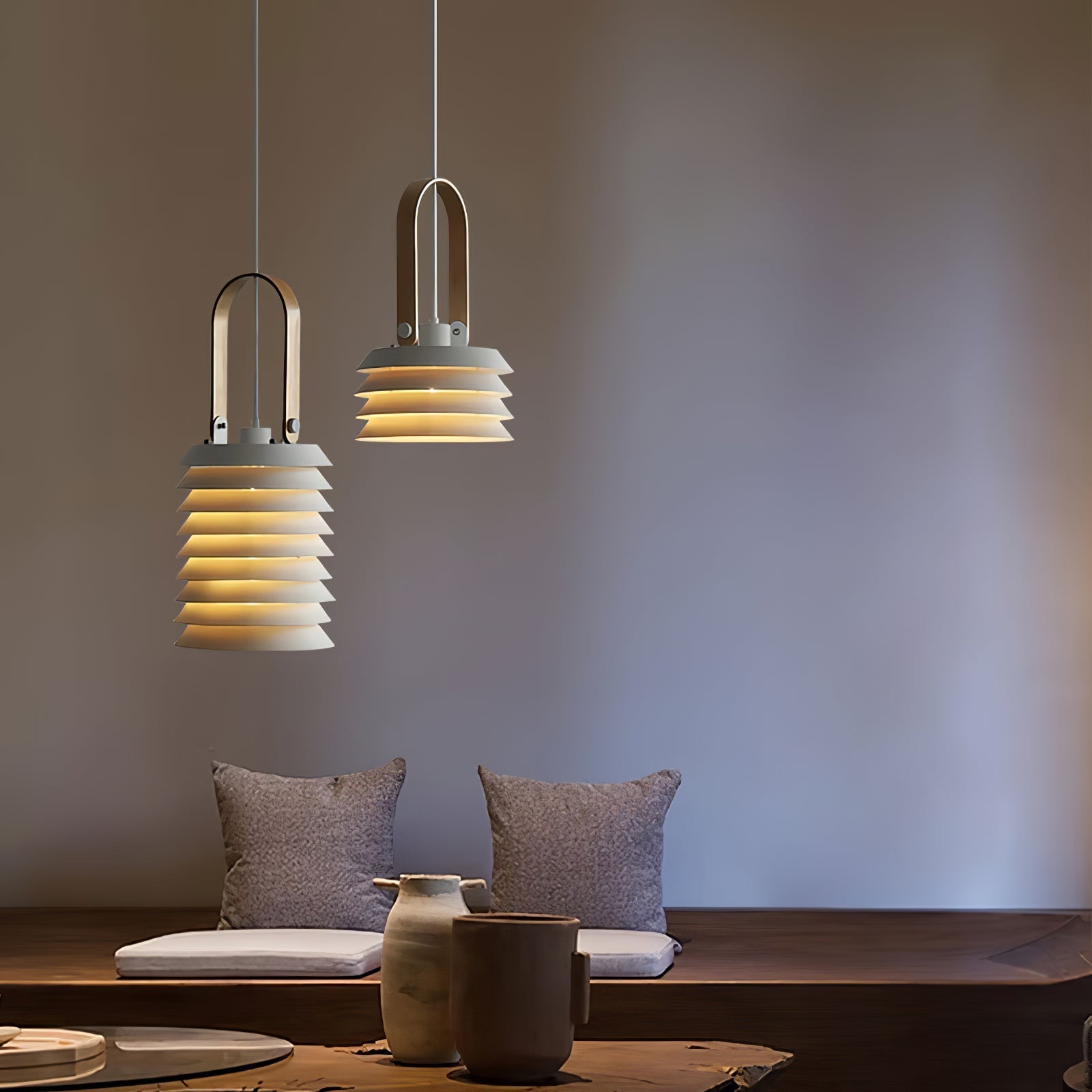 Eurtalia Minimalist Art Lantern Pendant Lamp - Letslighting