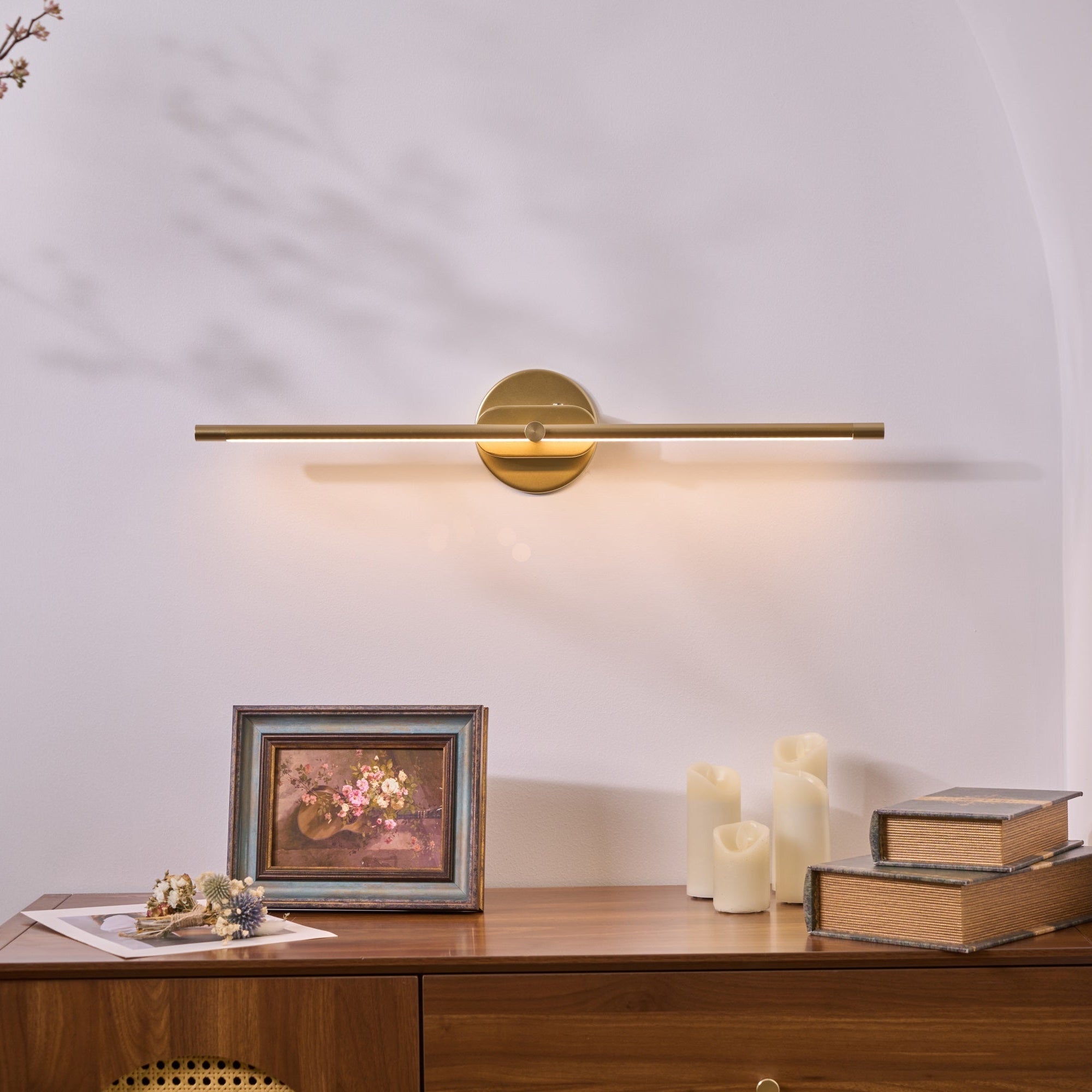 Arisha Minimalist Linear Rechargeable Wall Lamp