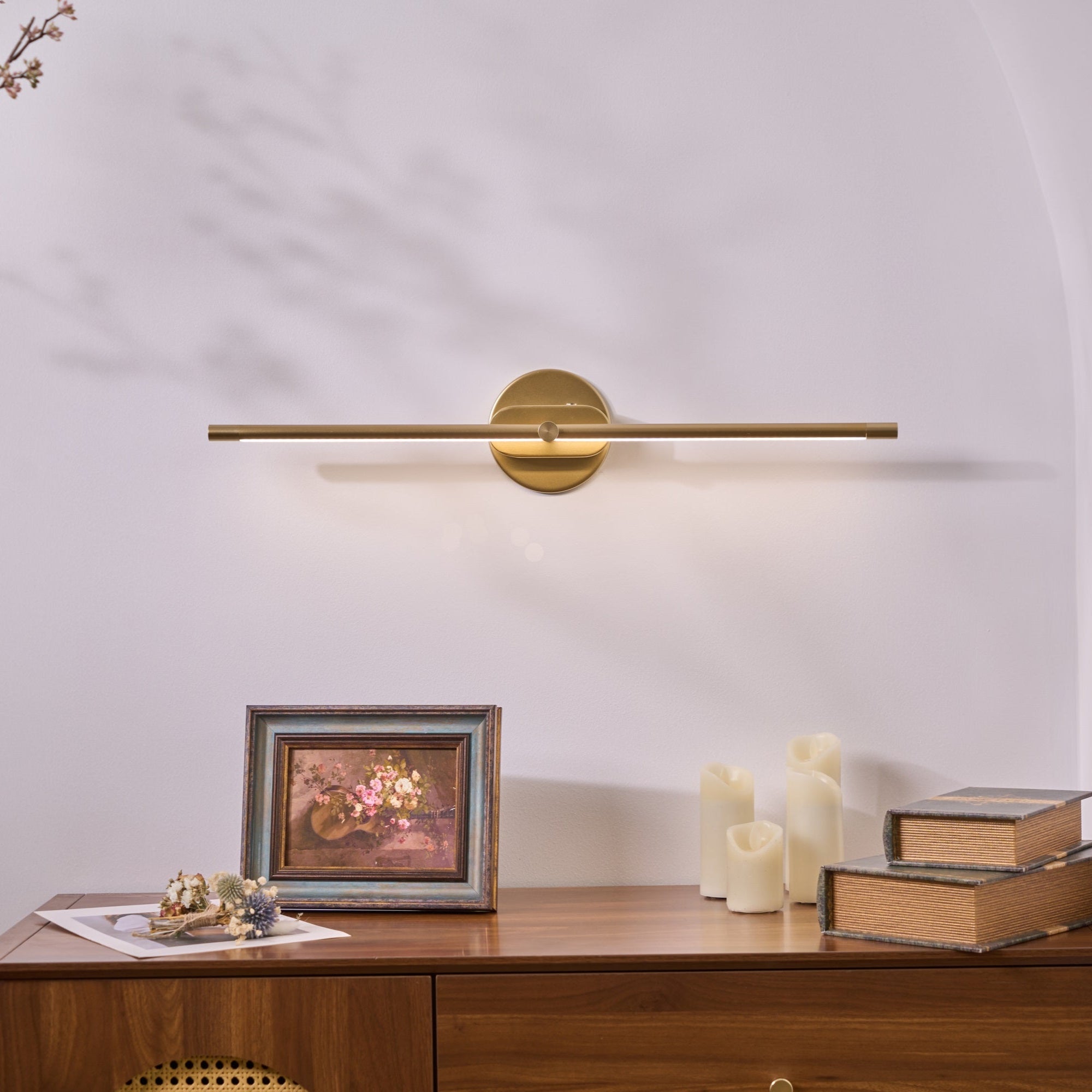 Arisha Minimalist Linear Rechargeable Wall Lamp