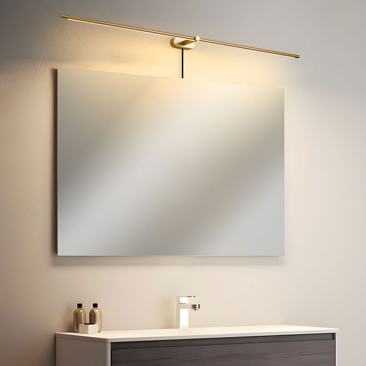 Arisha Plug-in Minimalist Linear Wall Lamp
