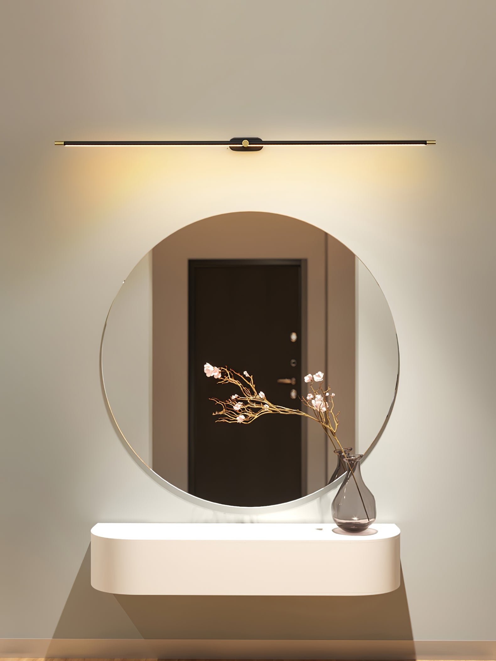Arisha Minimalist Linear Rechargeable Wall Lamp