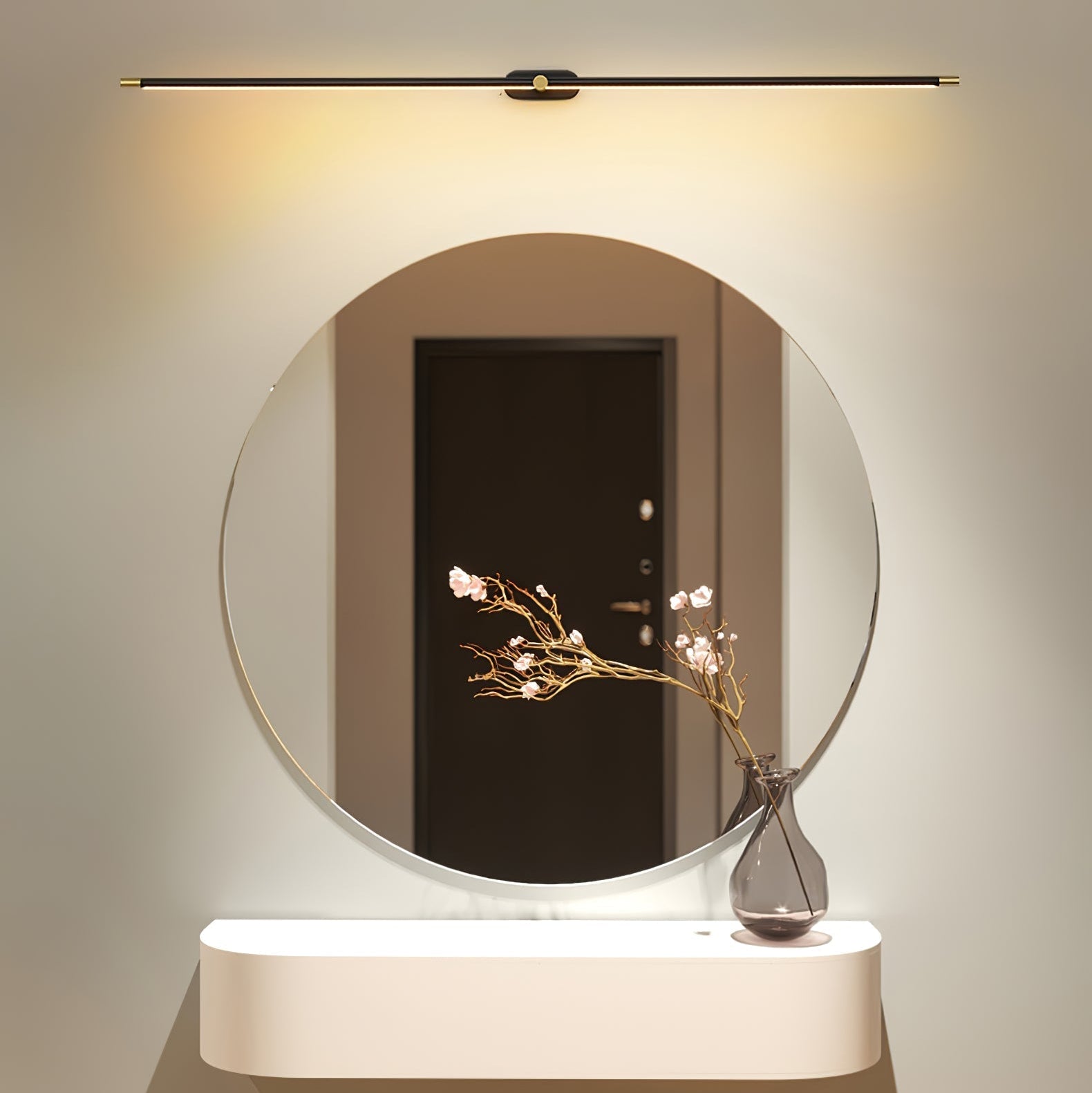 Lustra Wall Lamp Minimalist Linear Rechargeable - Letslighting