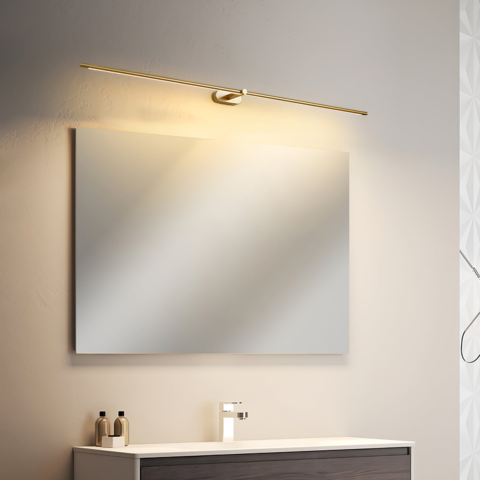Arisha Minimalist Linear Rechargeable Wall Lamp