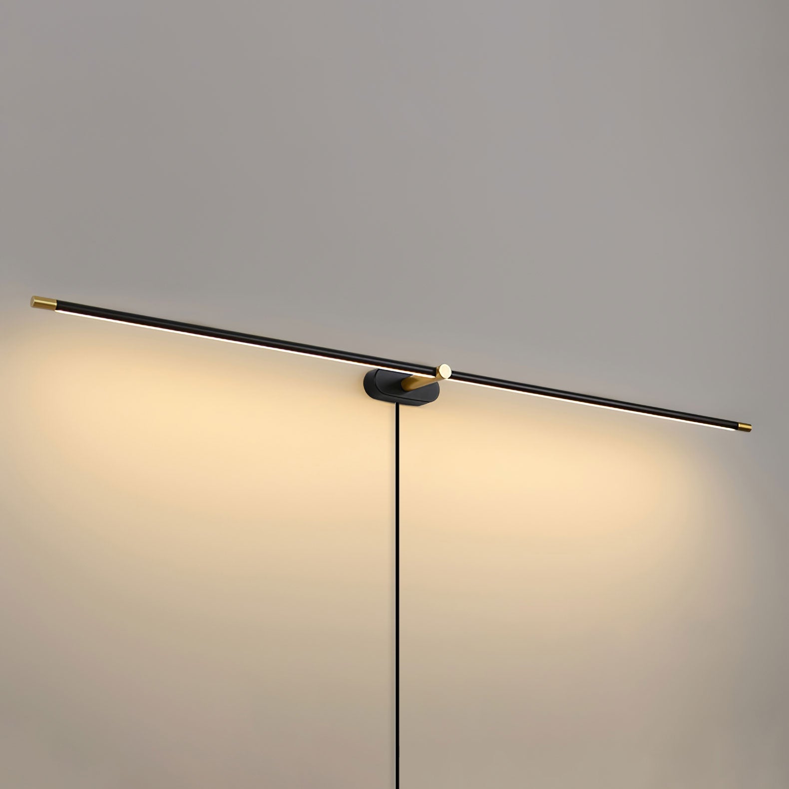 Arisha Plug-in Minimalist Linear Wall Lamp