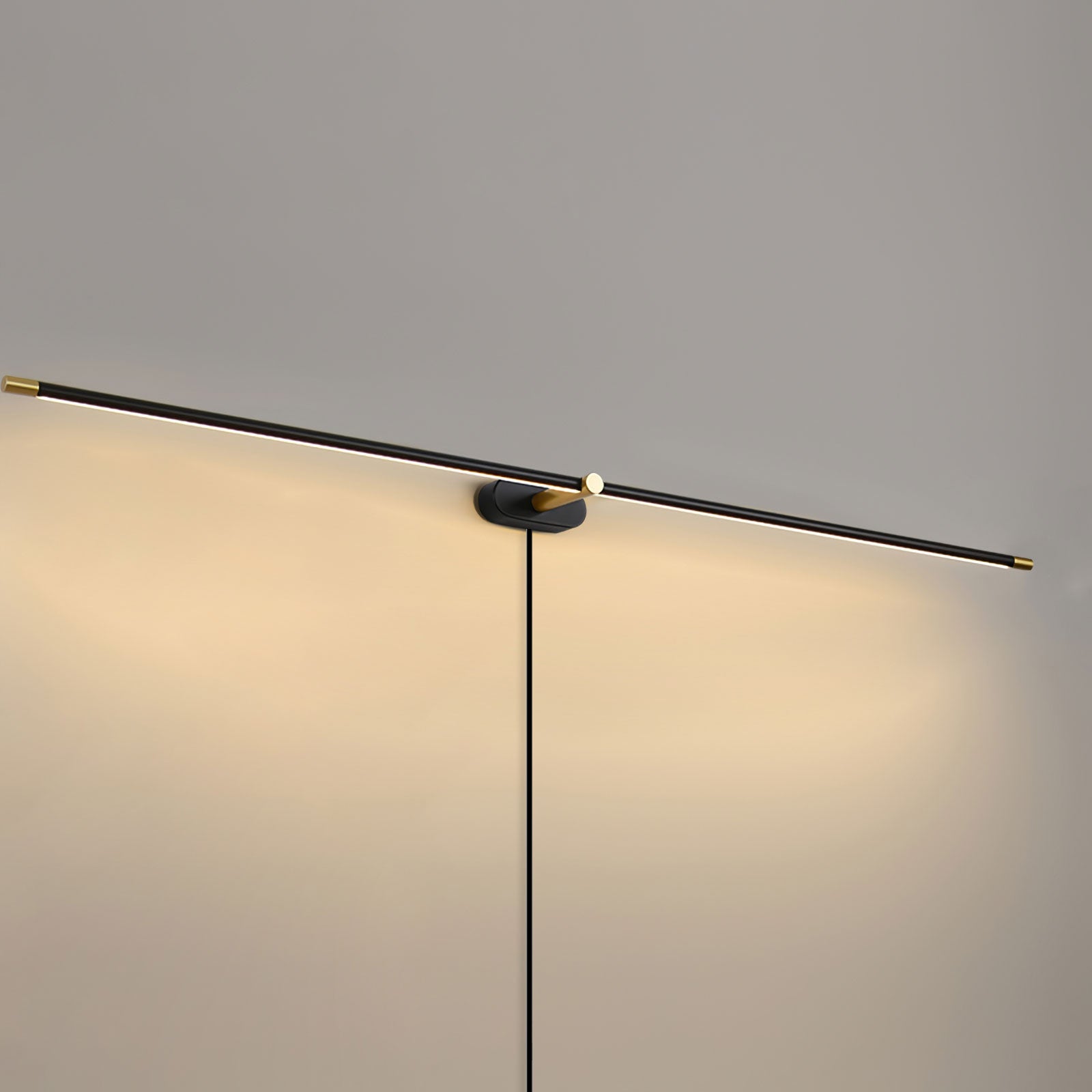 Arisha Plug-in Minimalist Linear Wall Lamp
