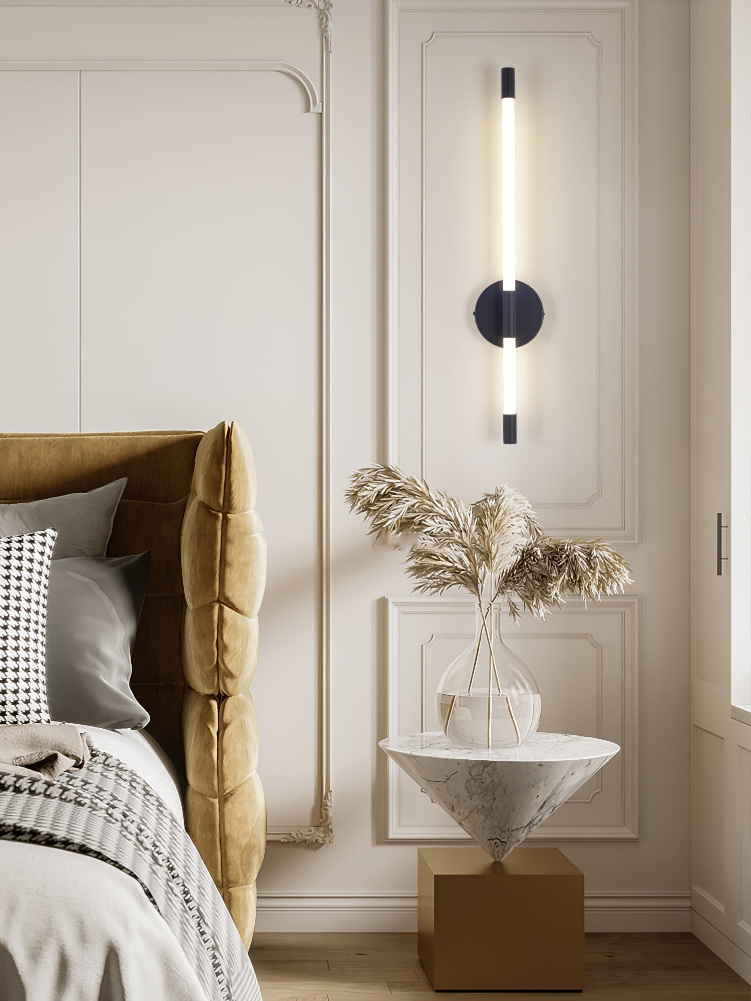 Cithayra Classic Minimalist Vertical Sconce Wall lamp - Letslighting