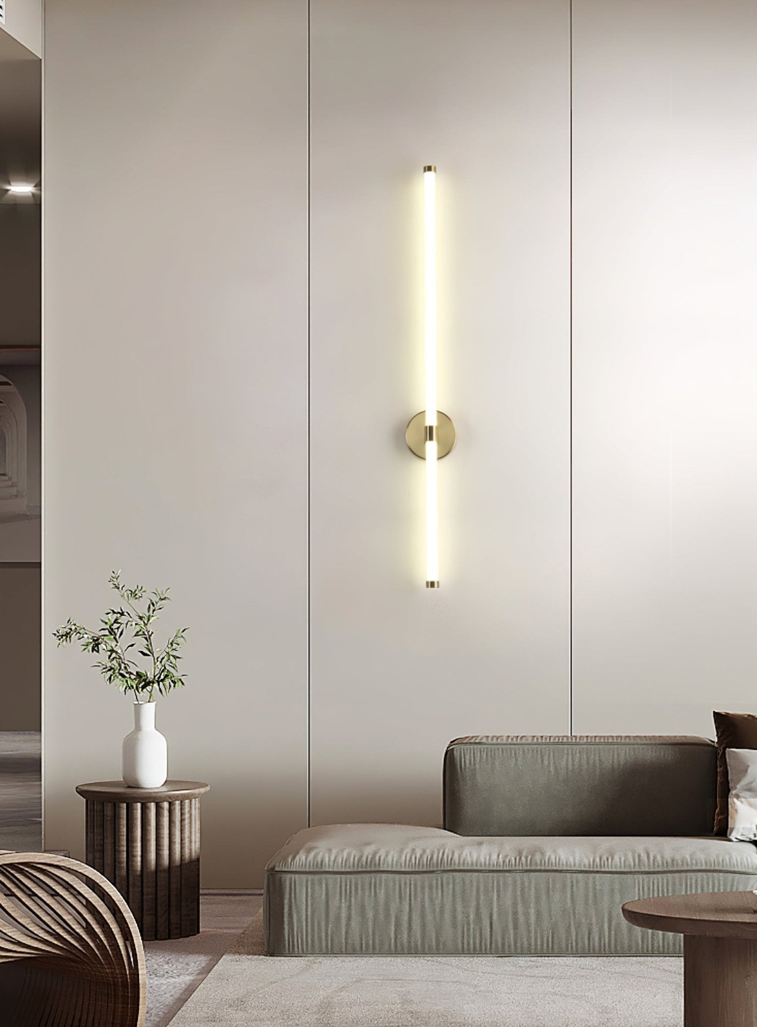 Cithayra Classic Minimalist Vertical Sconce Wall lamp - Letslighting