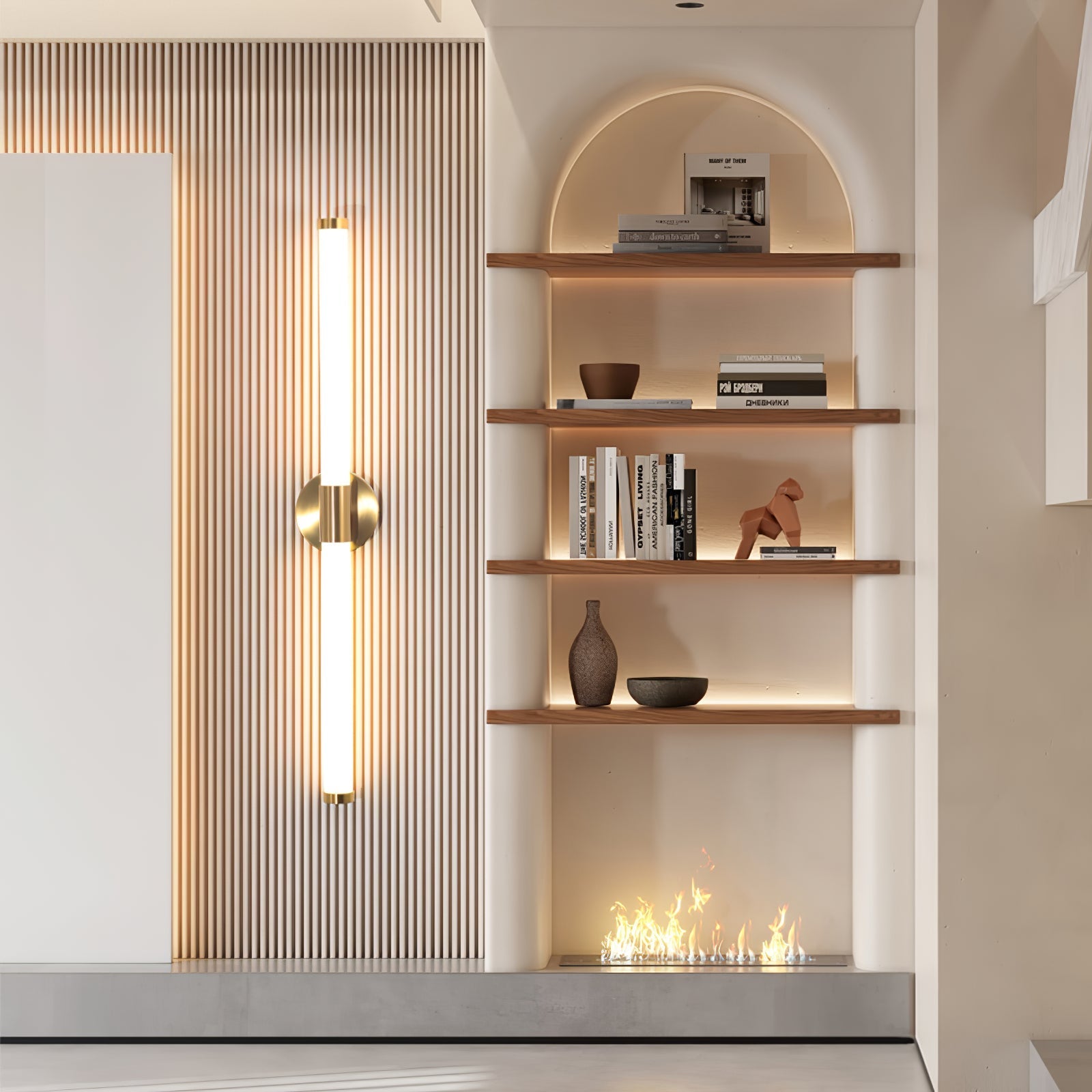 Cithayra Classic Minimalist Vertical Sconce Wall lamp - Letslighting