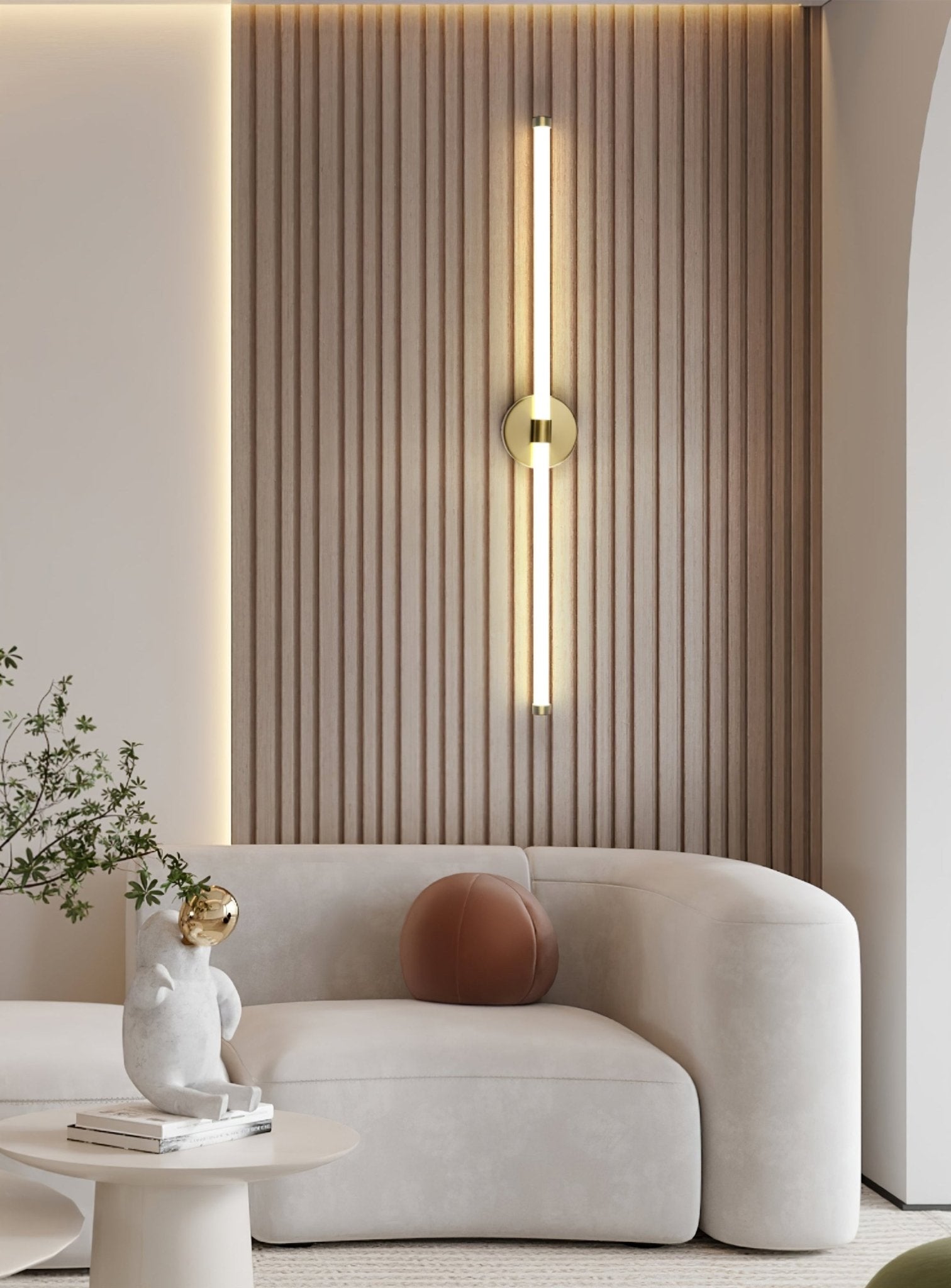 Cithayra Classic Minimalist Vertical Sconce Wall lamp - Letslighting
