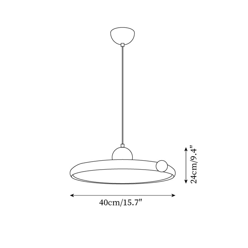Minka Pendant Lamp Disc Sphere Minimalist - Letslighting