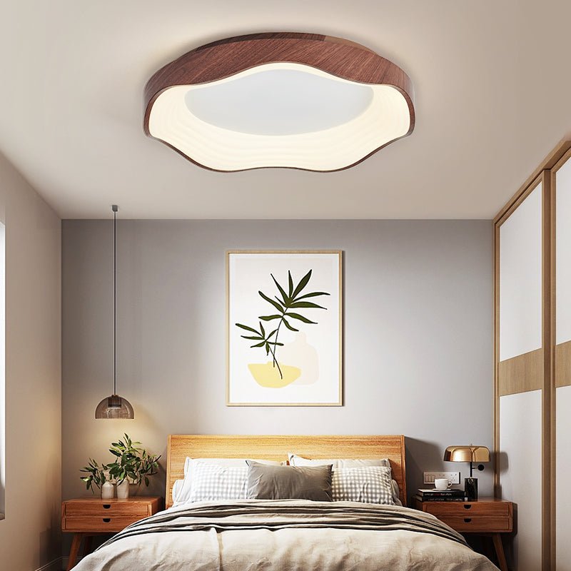 Esolarae Nordic Art Wave Plastic Ceiling Light - Letslighting