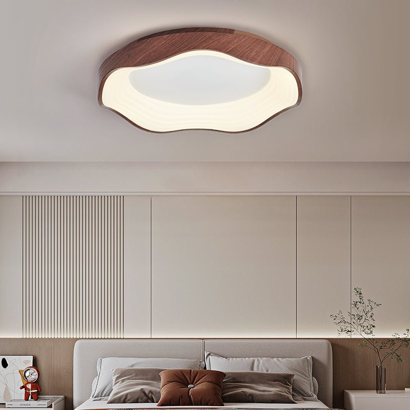Esolarae Nordic Art Wave Plastic Ceiling Light - Letslighting