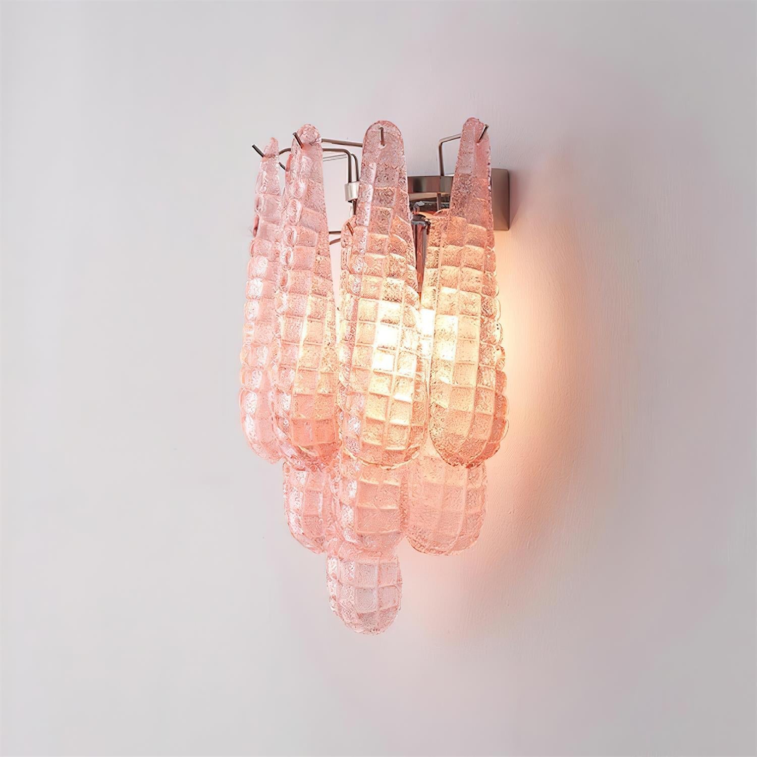 Mireya Wall Light Textured Glass - Letslighting