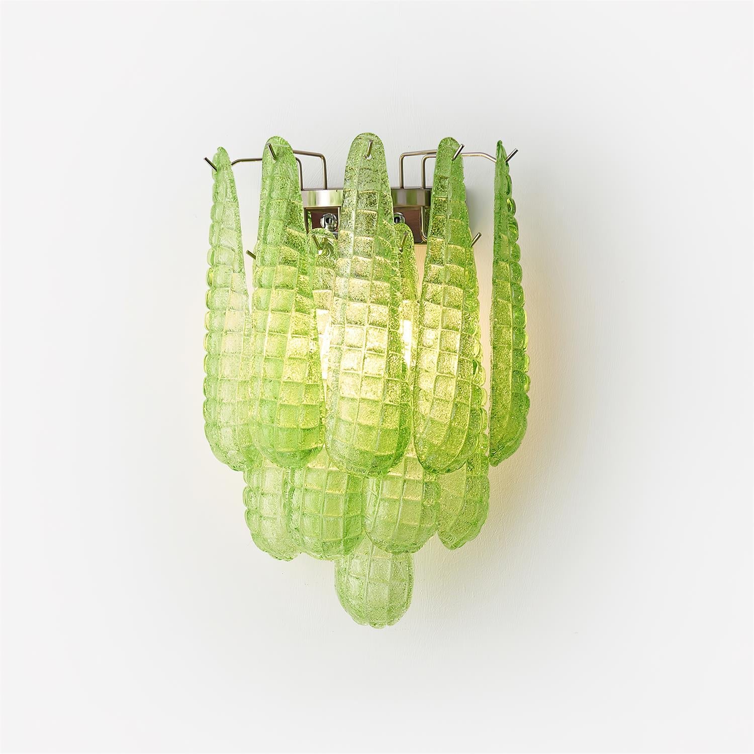 Mireya Wall Light Textured Glass - Letslighting