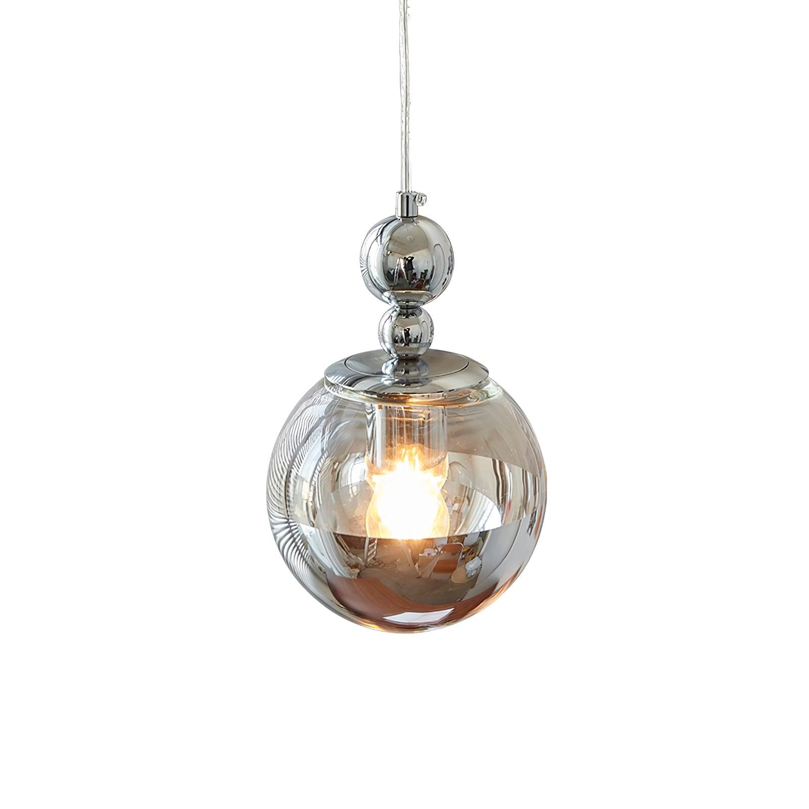 Zanorir Modern Minimalist Art Mirrorball Glass Pendant Light - Letslighting