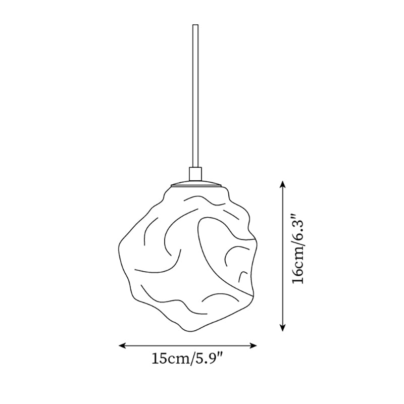 Lava Glass Pendant Lamp - Letslighting