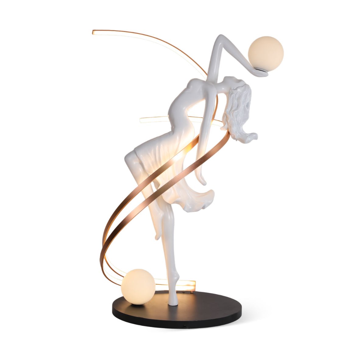 Lustra Floor Lamp Goddess Statue Elegant - Letslighting