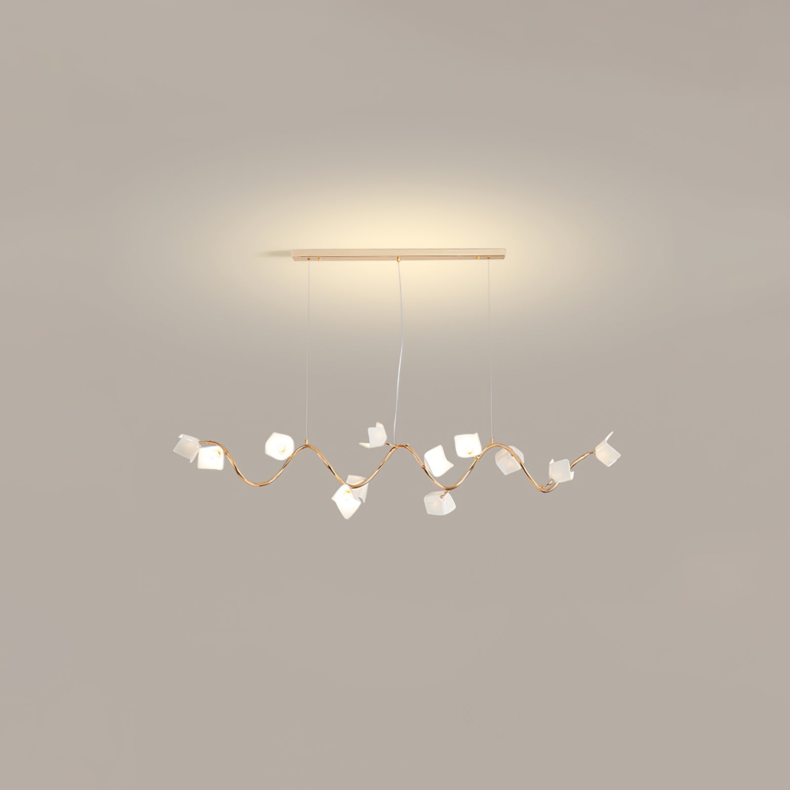 Arthearae Postmodern Luxury Flora Ceramics Chandelier - Letslighting