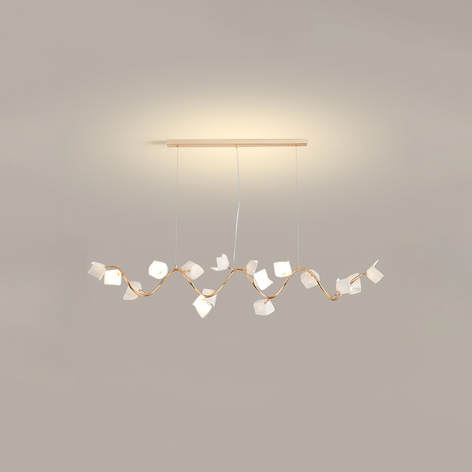 Arthearae Postmodern Luxury Flora Ceramics Chandelier - Letslighting