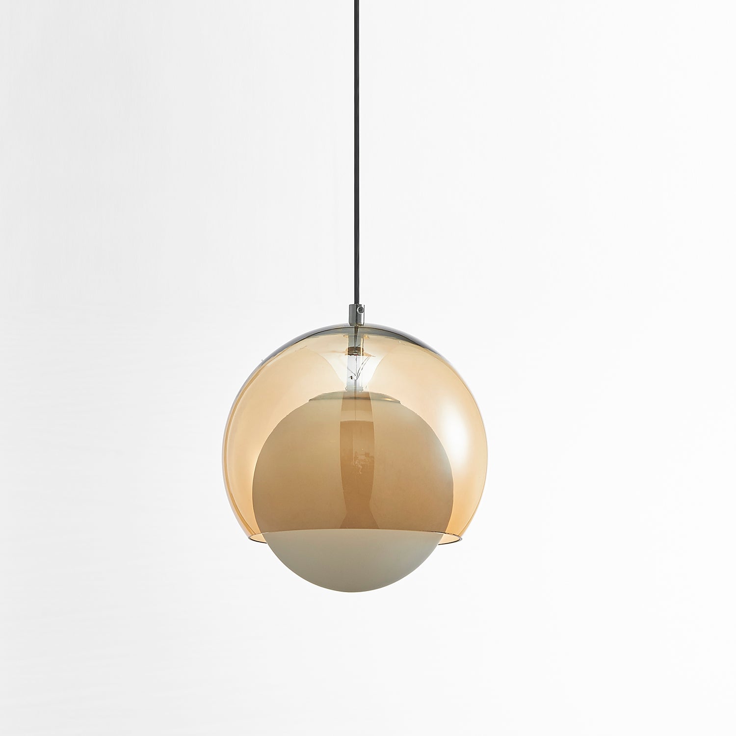 Pendant Light Double Globe Shade Glass Modern Minimalist Ambient - Letslighting