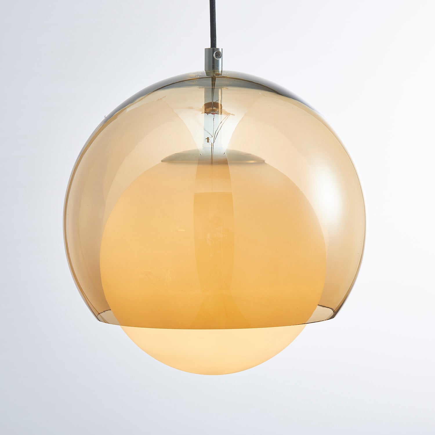Pendant Light Double Globe Shade Glass Modern Minimalist Ambient - Letslighting