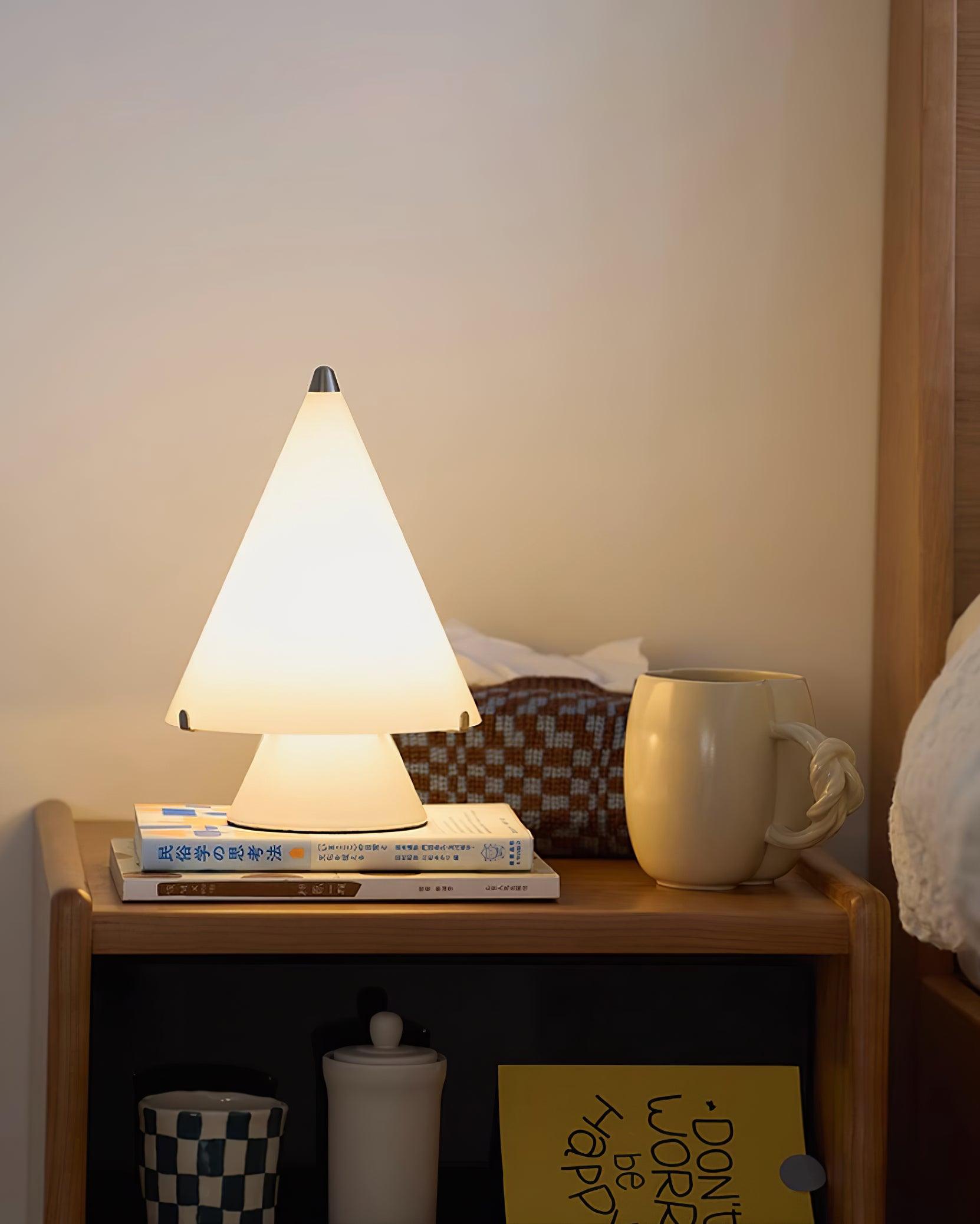 Pine Minimalist Glass Table Lamp - Letslighting