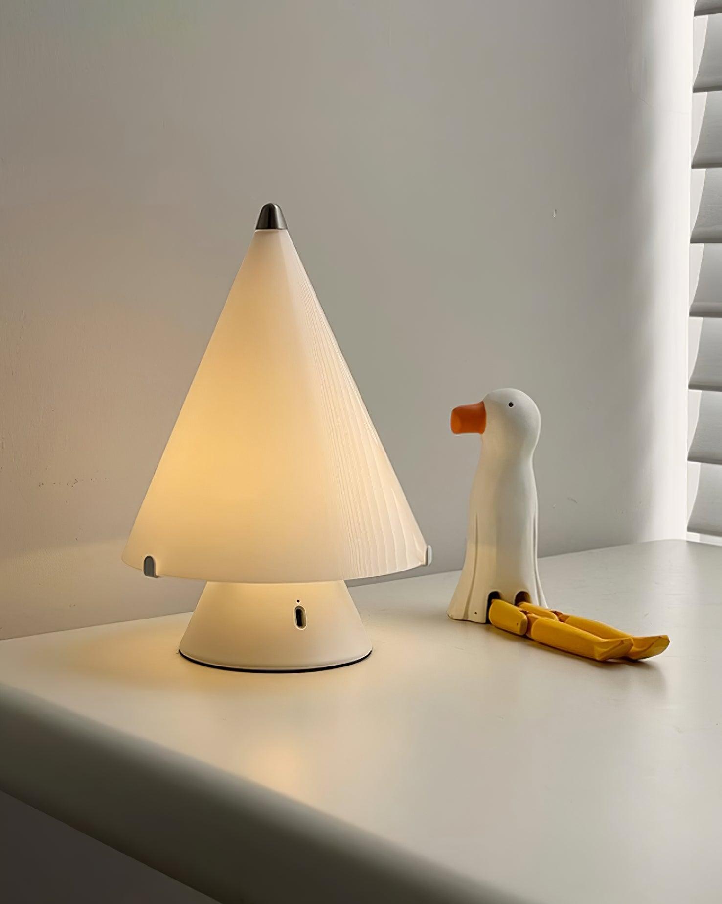 Pine Minimalist Glass Table Lamp - Letslighting