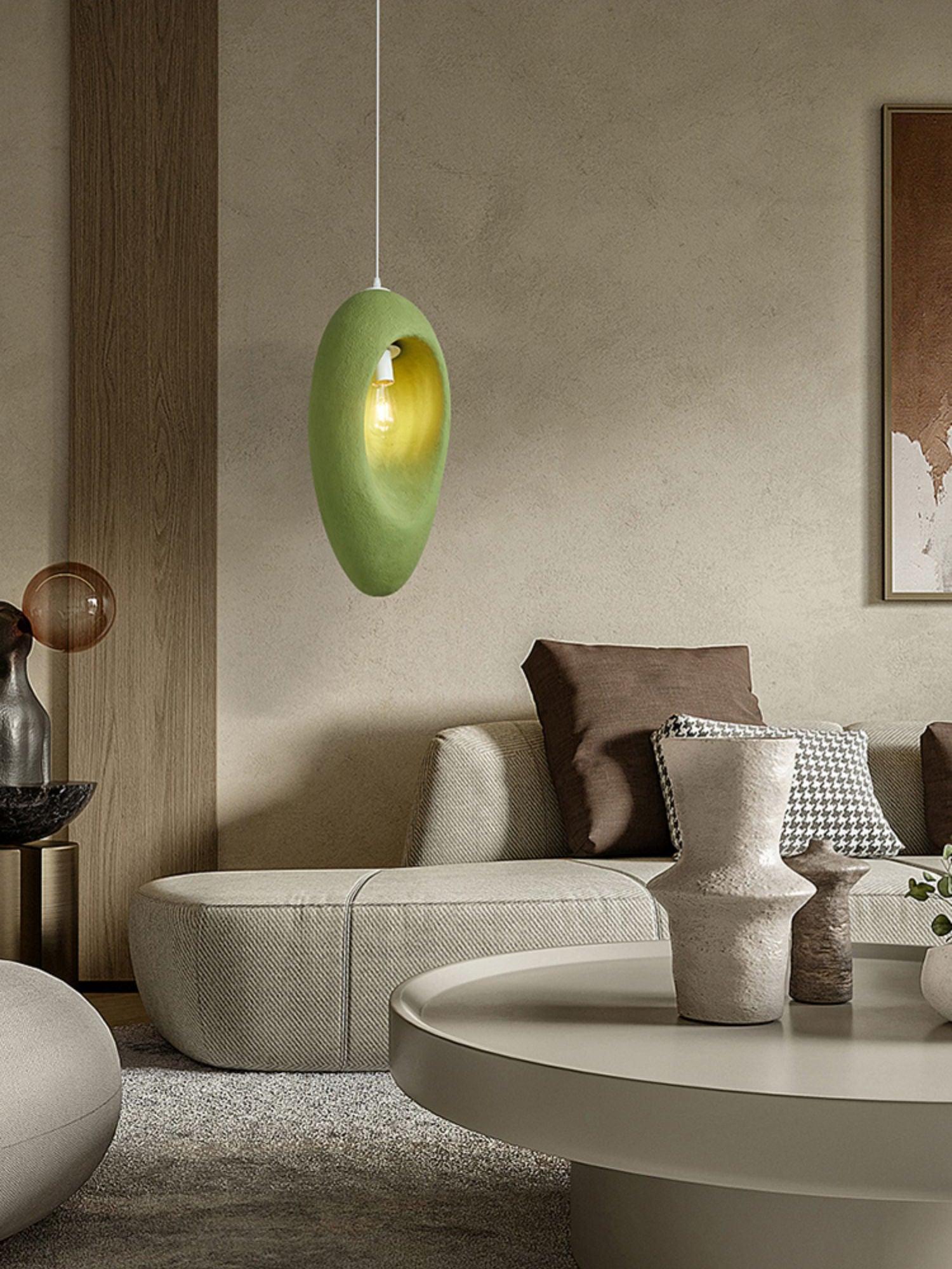 Ulrinara Modern Minimalist Plastic Pendant Light - Letslighting