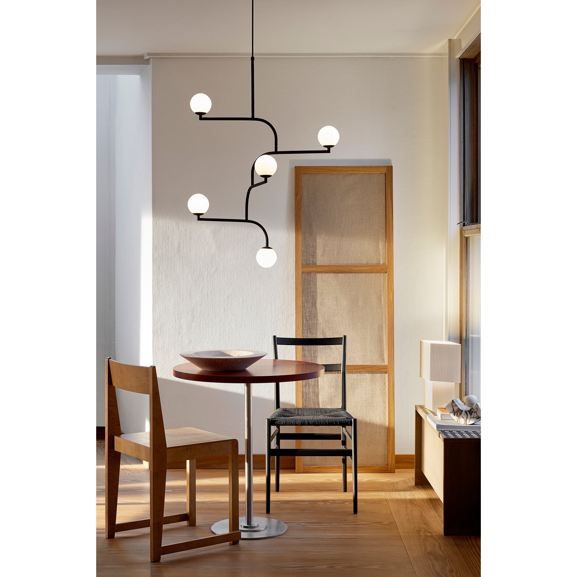 Zelireth Modern Minimalist Brass Glass Chandelier - Letslighting