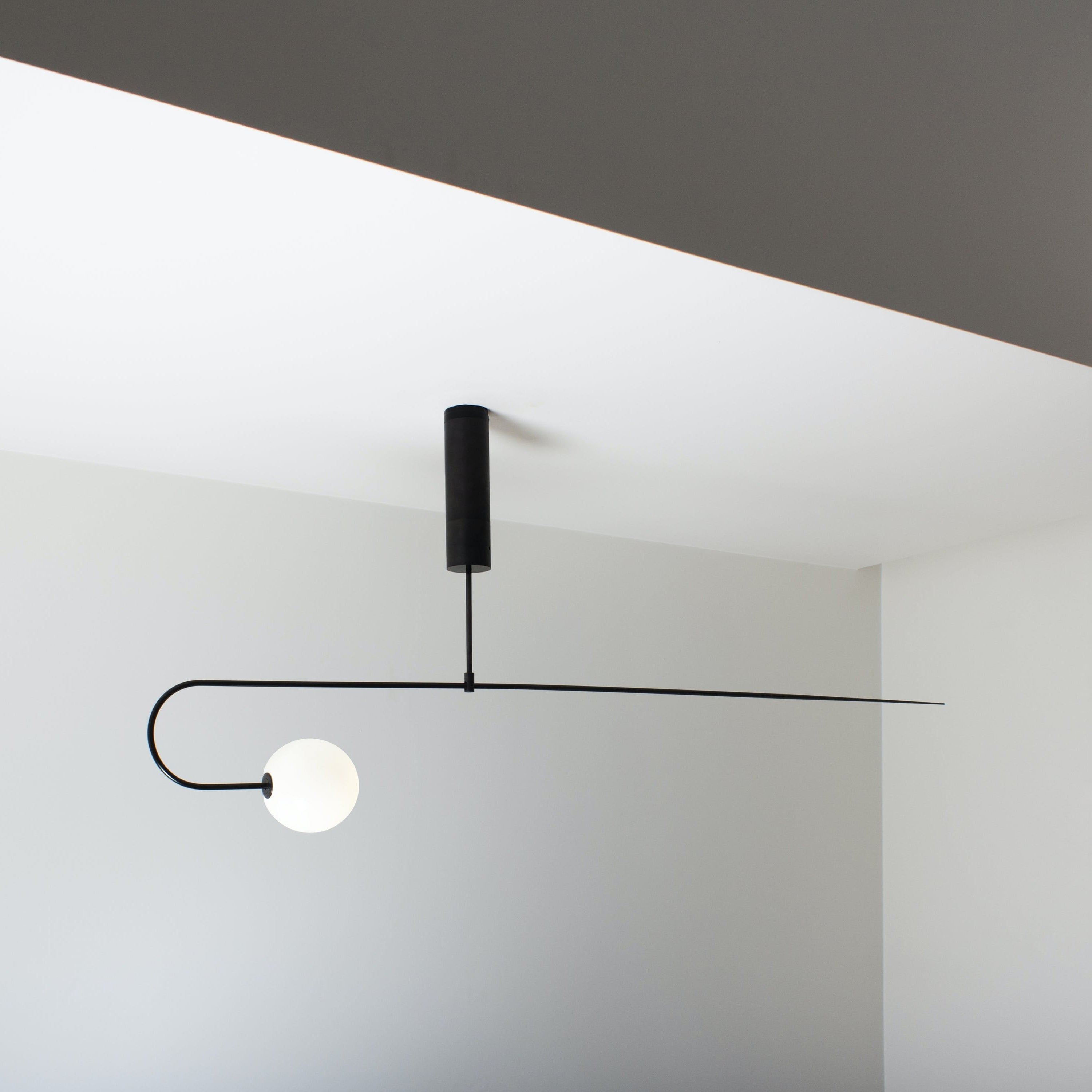 Lustra Chandelier Mobile Black Minimalist - Letslighting