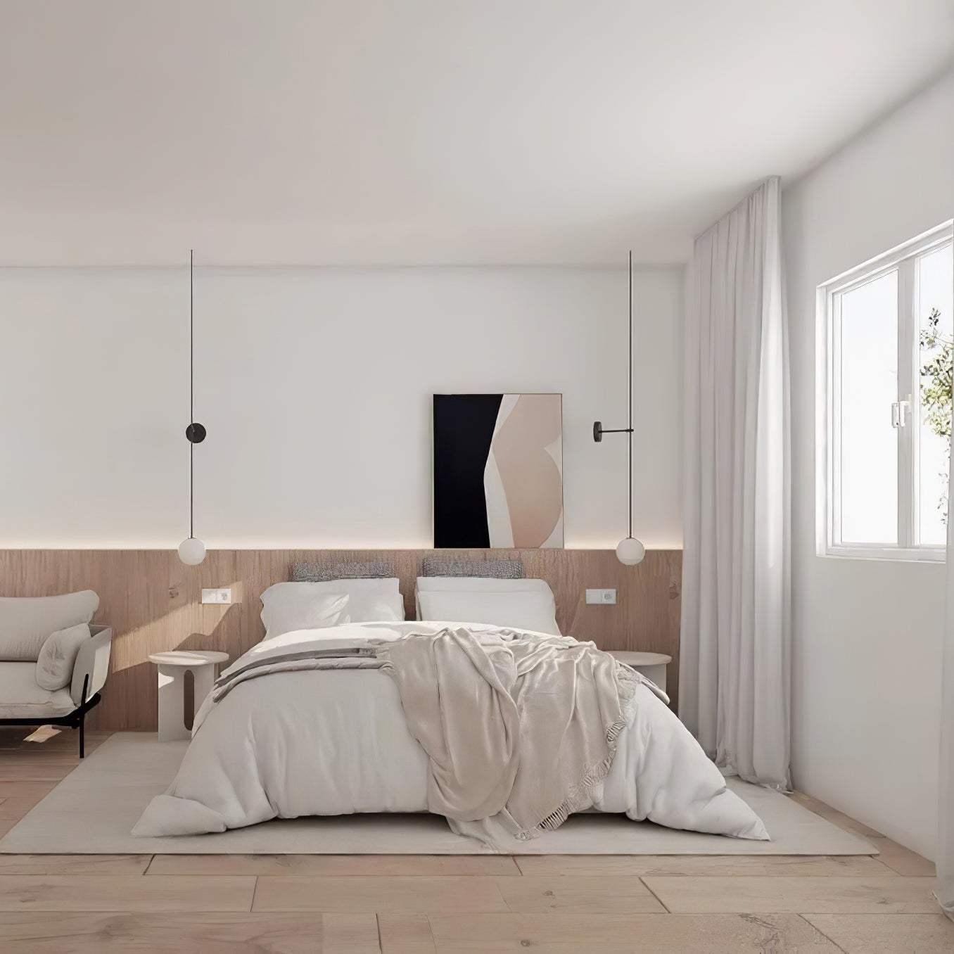 Gizmo Modern Minimalist Mobile Glass Wall Lamp - Letslighting