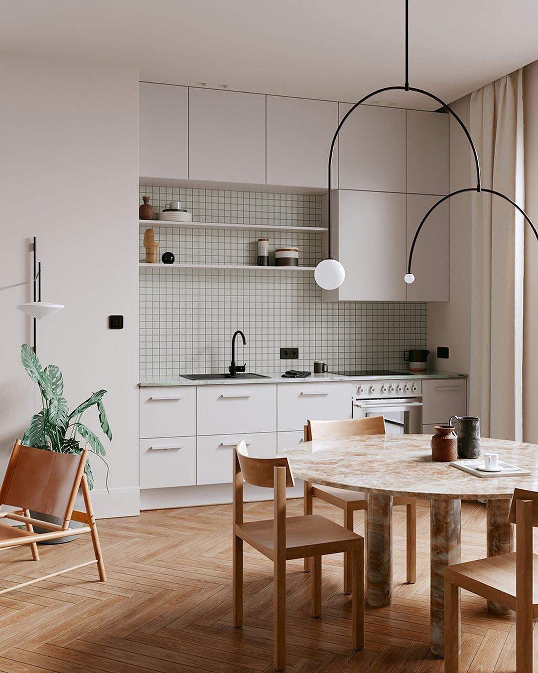 Lustra Chandelier Mobile Black Minimalist - Letslighting