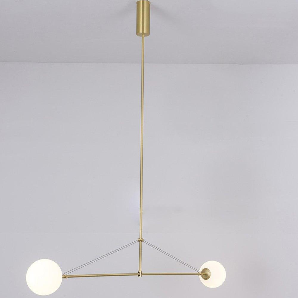 Lustra Chandelier Mobile Black Minimalist - Letslighting