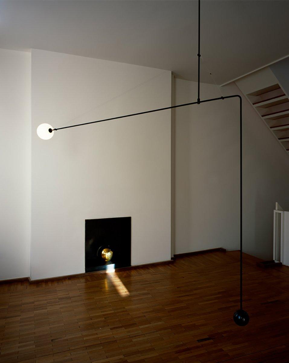 Lustra Chandelier Mobile Black Minimalist - Letslighting