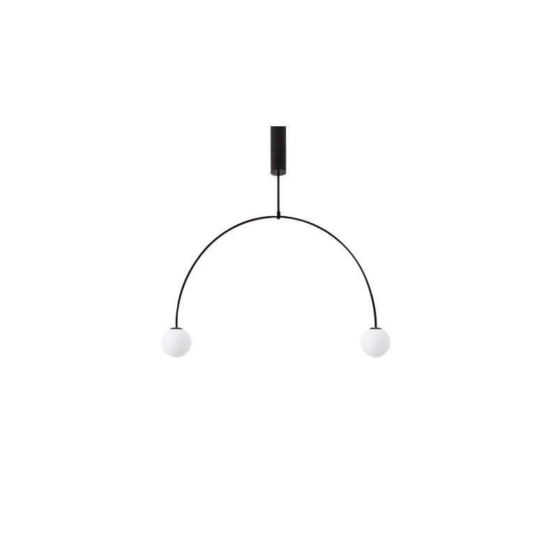 Lustra Chandelier Mobile Black Minimalist - Letslighting