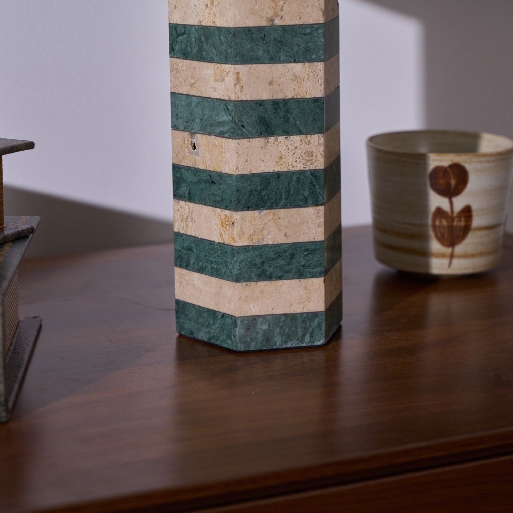 Stripes Fabric Table Lamp - Letslighting