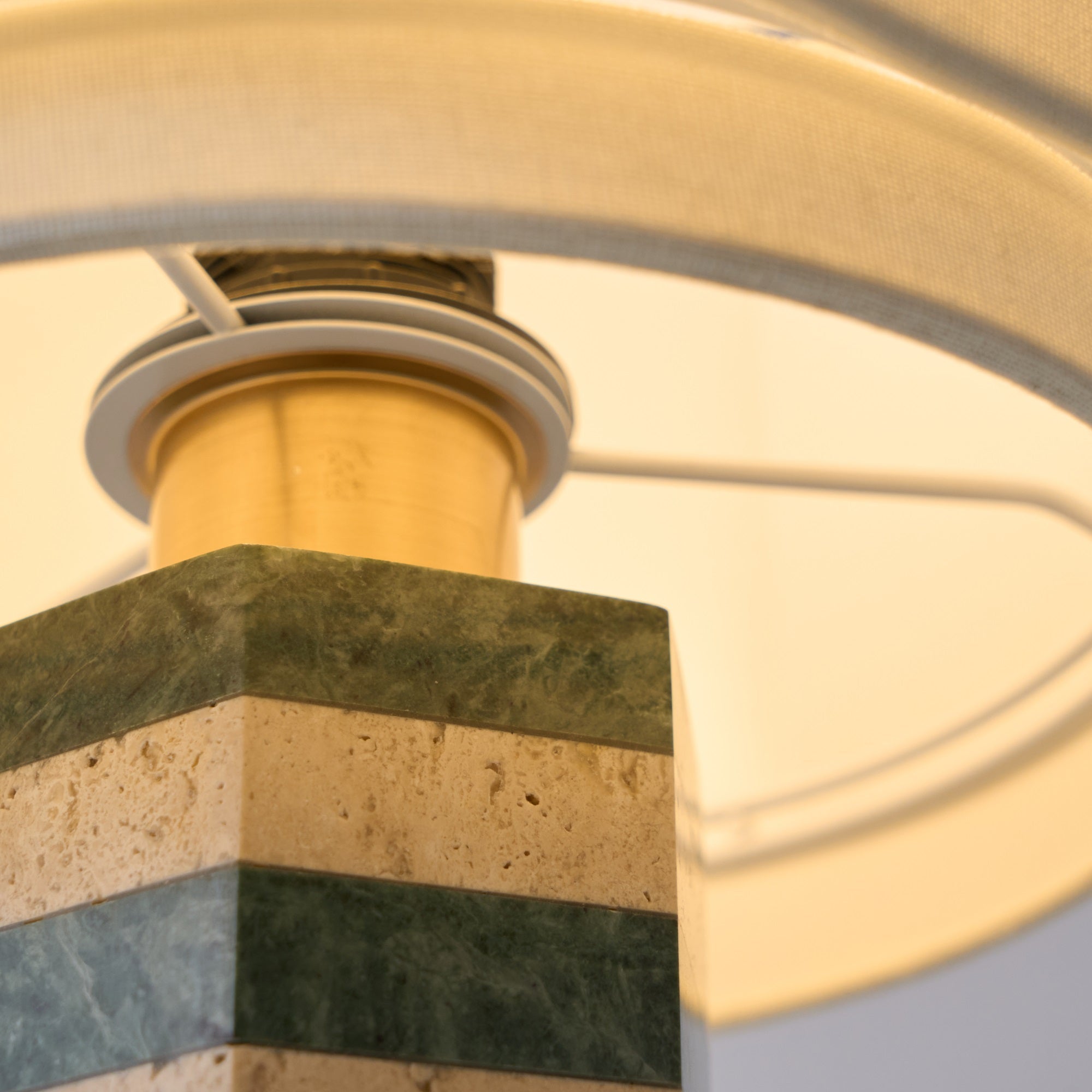 Stripes Fabric Table Lamp - Letslighting