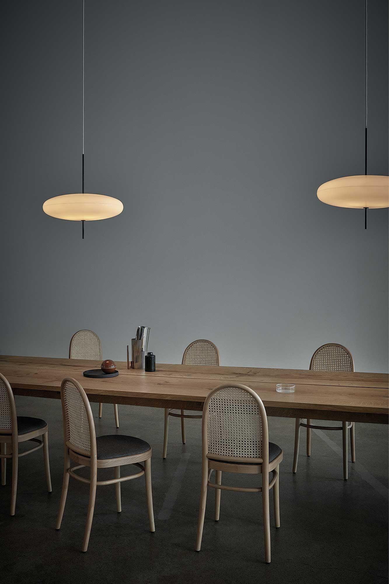 Lustra Pendant Lamp Joined Black-Painted for Living Room - Letslighting