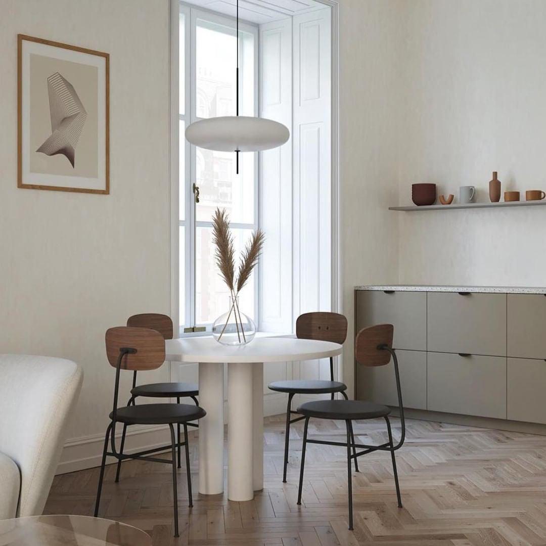 Lustra Pendant Lamp Joined Black-Painted for Living Room - Letslighting