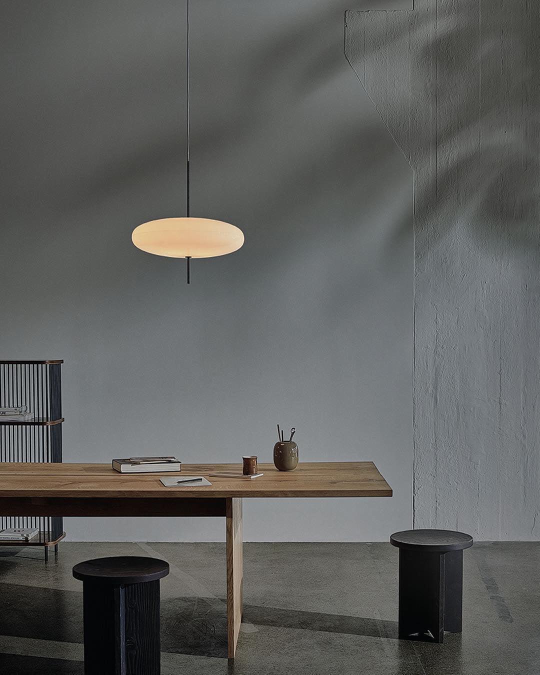 Lustra Pendant Lamp Joined Black-Painted for Living Room - Letslighting