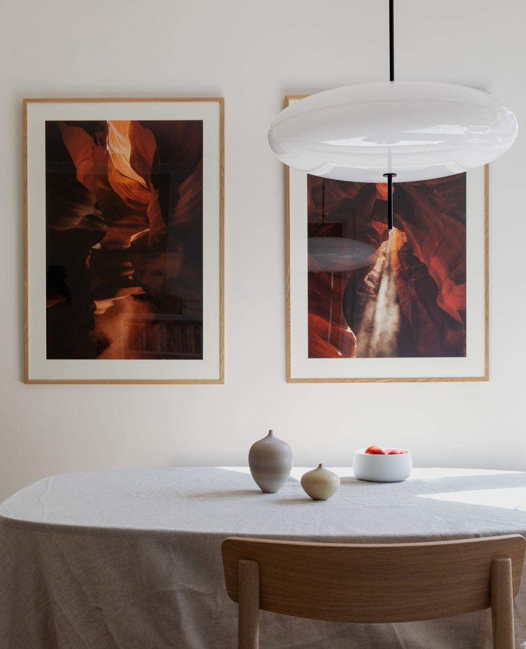Lustra Pendant Lamp Joined Black-Painted for Living Room - Letslighting
