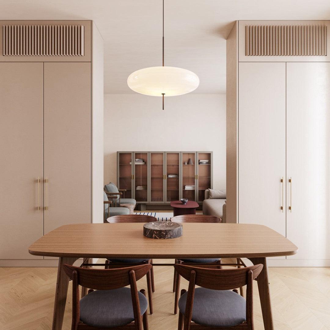 Lustra Pendant Lamp Joined Black-Painted for Living Room - Letslighting