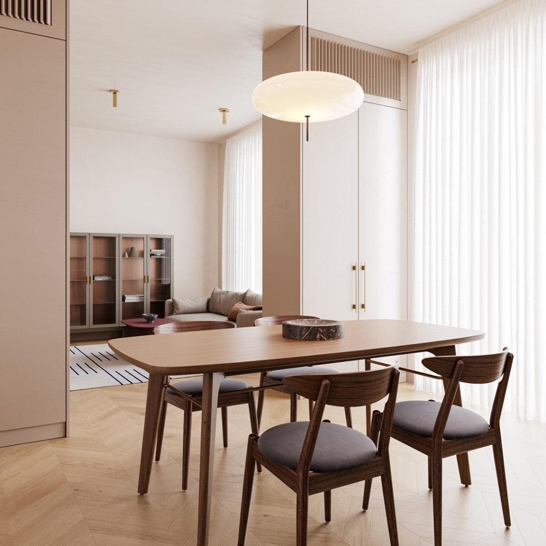 Lustra Pendant Lamp Joined Black-Painted for Living Room - Letslighting
