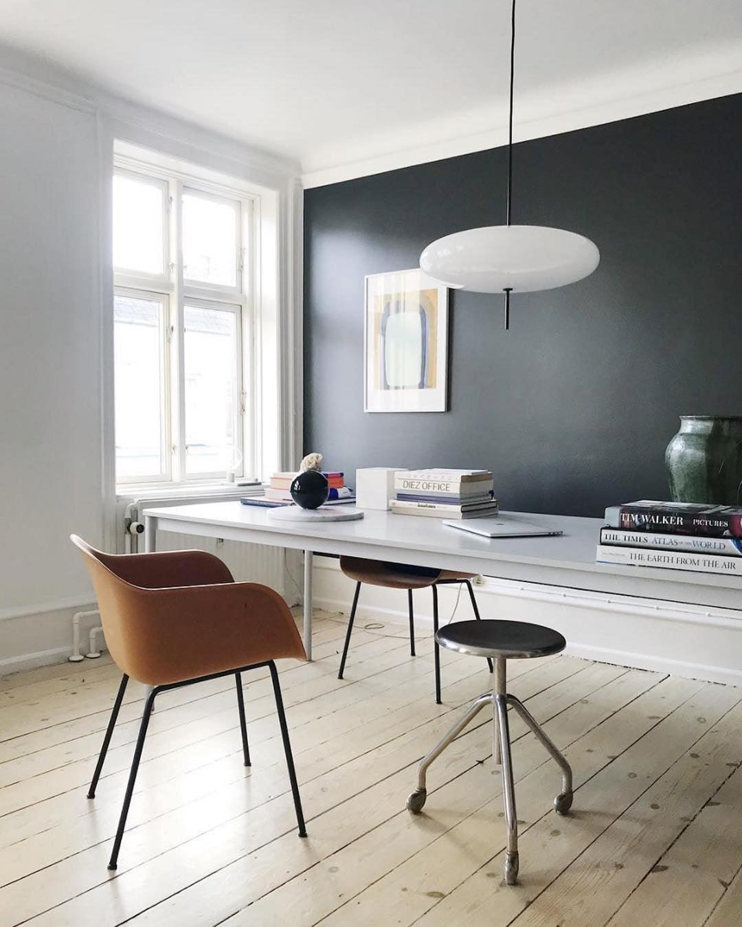Lustra Pendant Lamp Joined Black-Painted for Living Room - Letslighting